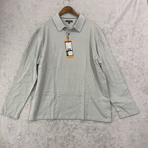 Banana Republic Gray Polo Shirt